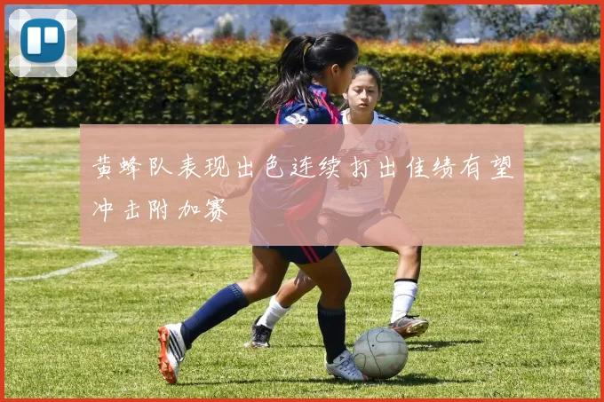 黄蜂队表现出色连续打出佳绩有望冲击附加赛